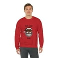 thumbnail image 5 of Black Santa Sleigh Unisex Heavy Blend™ Crewneck Sweatshirt, 5 of 7