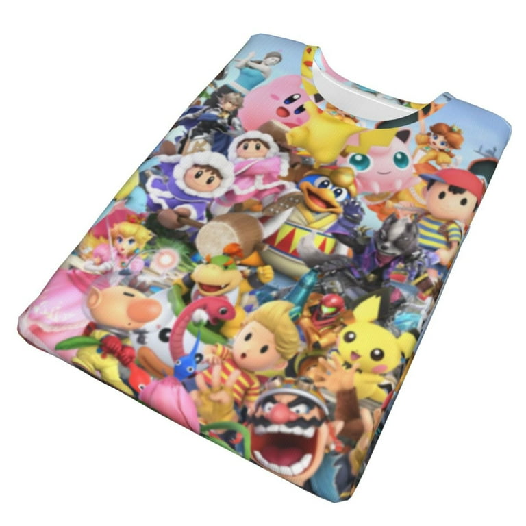 SMASH 3COLOR 1000LIMITED(1,000セット限定品!!) Super Smash Bros Ultimate Unisex 3d Pattern Printed Short