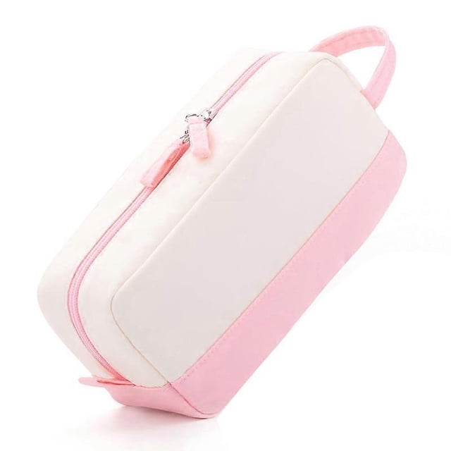 -Estuche para lápices con asa, estuche suave para bolígrafos, organizador de útiles escolares para adolescentes, niñas y adultos-
