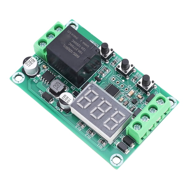 Módulo De Sensor De Corriente De Placa, Detector 0-10A, Pantalla Digital En Tiempo Real, Relé De Módulo De Detección De Corriente CC Preciso