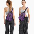 thumbnail image 6 of Sling Backpack,Witch's Brew Halloween Pattern Sling Bag with Water Bottle Holder,Waterproof Sling Bag for Men/Women with Headphone Jack for Hiking,Travel, 6 of 6