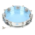thumbnail image 4 of Batterie à Main Double Rangée, Résistance aux Rayures Apparence Plate Ton Réglable Abdominaux de Percussion de Poche pour Concert Bleu, 4 of 8