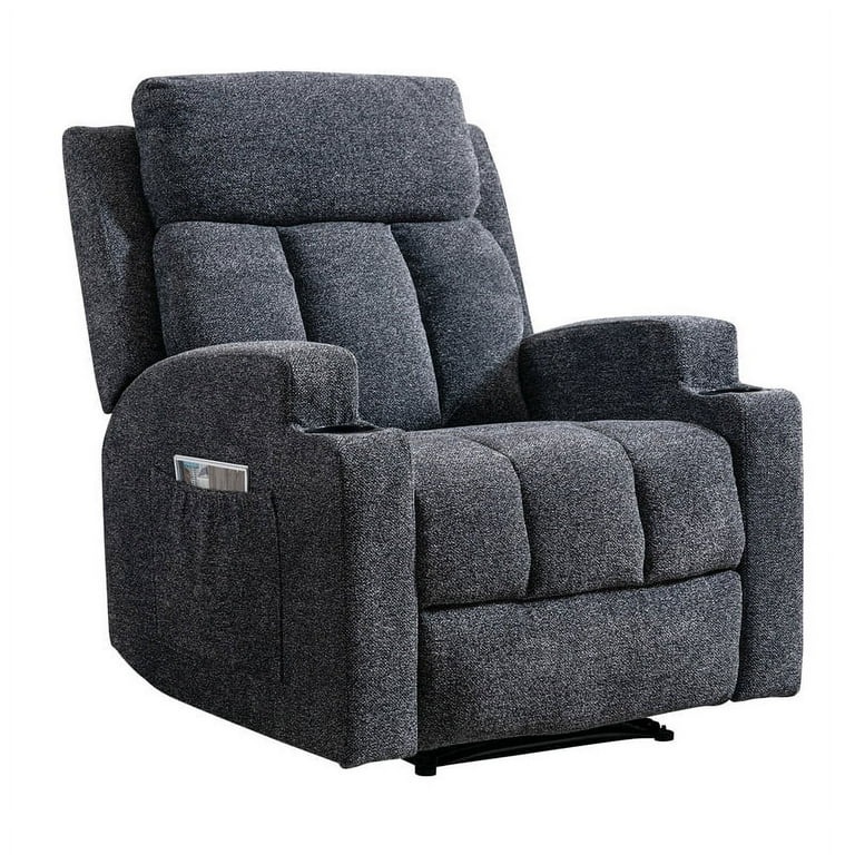 Ebello Design Manual Massage Recliner Chairs with Heat with Side