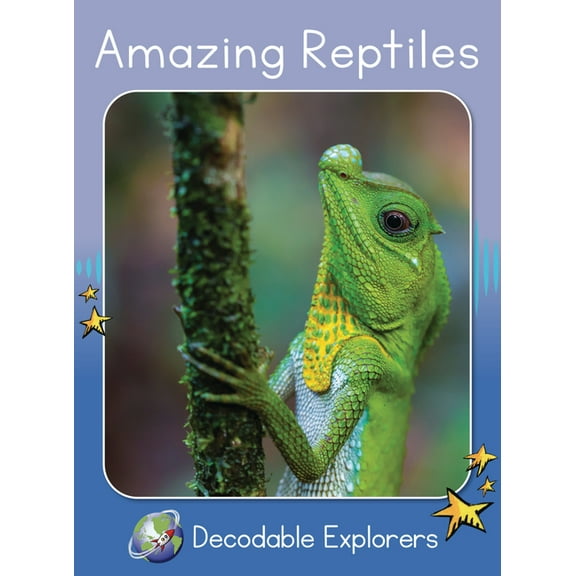 Red Rocket (Tm) Readers Decodable Explor Amazing Reptiles: Skills Set 5, (Paperback)