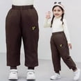 thumbnail image 5 of Usaibhir Kids Boys Girls Elastic Windproof Down Pants Lightweight Warm Snow Pants 4-14T, 5 of 8