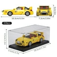 thumbnail image 5 of HI-REEKE Car Building Block Set Speed Champion RX-7 Building Brick Plastic Kit Toy Gift for Adult Yellow, 5 of 6