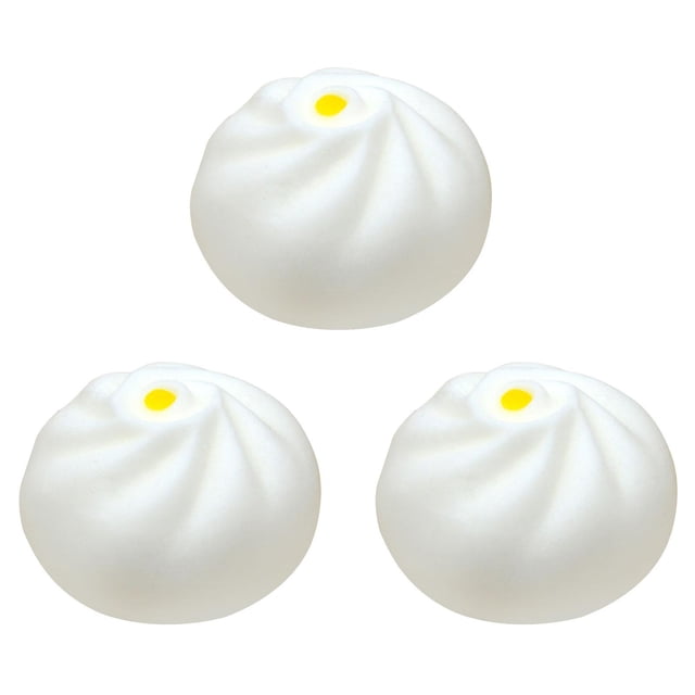 Bollos de comida de simulación HUOGUO de juguete, difícil descompresión de escape