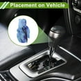 thumbnail image 3 of Unique Bargains Gear Shift Knob Cover Car Shift Knob Hoodie Blue Purple Polyester 6.3"x5.12" 1 Pc, 3 of 6