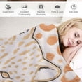 thumbnail image 3 of ARISTURING  | Leopard Throw Blanket , Premium Lightweight Cozy Warm Plush Bedspread for Couch Sofa and Bed Brown, Throw, 3 of 6