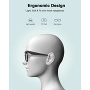 AWOL VISION DLP Link 3D Glasses, Rechargeable Active compatible with most DLP LINK 3D Technology Projectors/TVs. (2Packs)