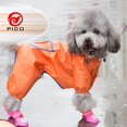 thumbnail image 3 of Dog Raincoat pet Waterproof Rain Jacket Jumpsuit size S-XXL ZL258 ShopWise Round, 3 of 9