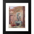 thumbnail image 2 of Georges Rémon 18x24 Black Modern Framed Museum Art Print Titled - Luraronvhoir Louis XIV Xiv . (1907), 2 of 5