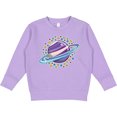 thumbnail image 2 of Inktastic Planet Saturn with Stars Toddler Sweatshirt, 2 of 4