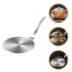 thumbnail image 5 of GOOHOCHY Placa de inducción conductora de calor de acero inoxidable, placa de inducción para cocina de gas, difusor de calor, placa de cocina de gas eléctrica para cocinas domésticas y restaurantes., 5 of 8