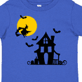 thumbnail image 4 of Inktastic Halloween Haunted House Witch and Bats Boys or Girls Toddler T-Shirt, 4 of 5