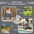 thumbnail image 5 of Costway Patio Kids' Adirondack Chair Seat Weather Resistant for Ages 3-8 Gray, 5 of 7