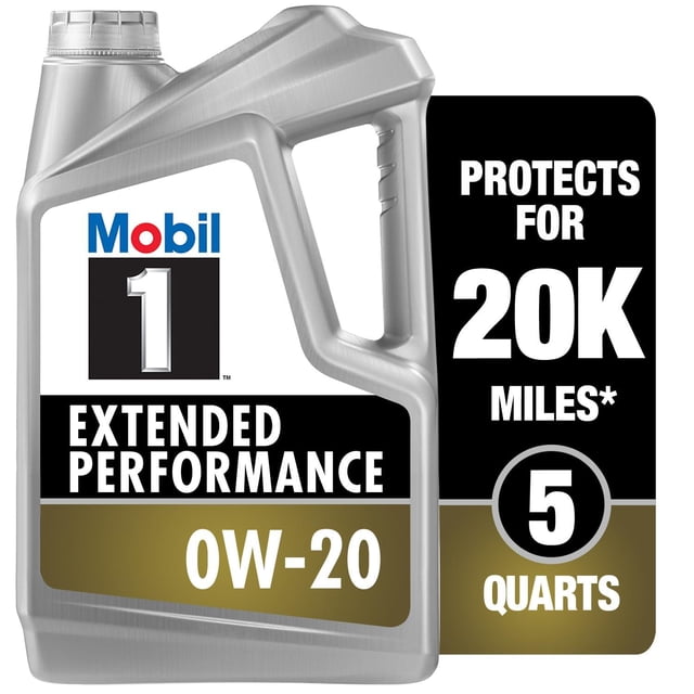 Aceite de Motor sintético Completo Mobil 1 0W-20 Rendimiento extendido