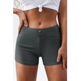 thumbnail image 2 of ABPHQTO Bañador de mujer gris con ojales en la cintura, 2 of 5