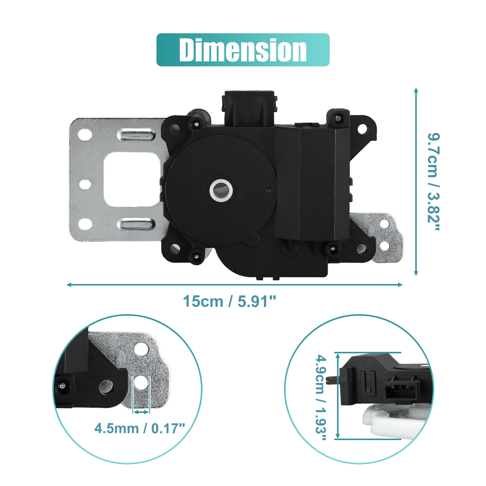 Unique Bargains A/C Heater Air Blend Door Actuator for Honda Civic 2007 2008 2009 2010