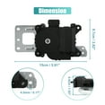 thumbnail image 3 of Unique Bargains A/C Heater Air Blend Door Actuator NO.79140-SNA-A01 for Honda Civic 2006 2007 2008 2009 2010 2011, 3 of 7