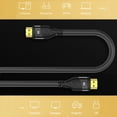 thumbnail image 6 of 3Meters/9.84ft 8K HDMI2.1 Cord Optic Fiber Transmission Audio Video Sync Output Cable, 6 of 8