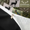 thumbnail image 3 of Castle Fairy Wildlife Mallard Duck Deer Duvet Cover Queen,Happy Camping Queen Bedding,Green Tan Cream,Black Reversible,3-Piece,No Comforter,1 Duvet Cover and 2 Pillowcases, 3 of 5