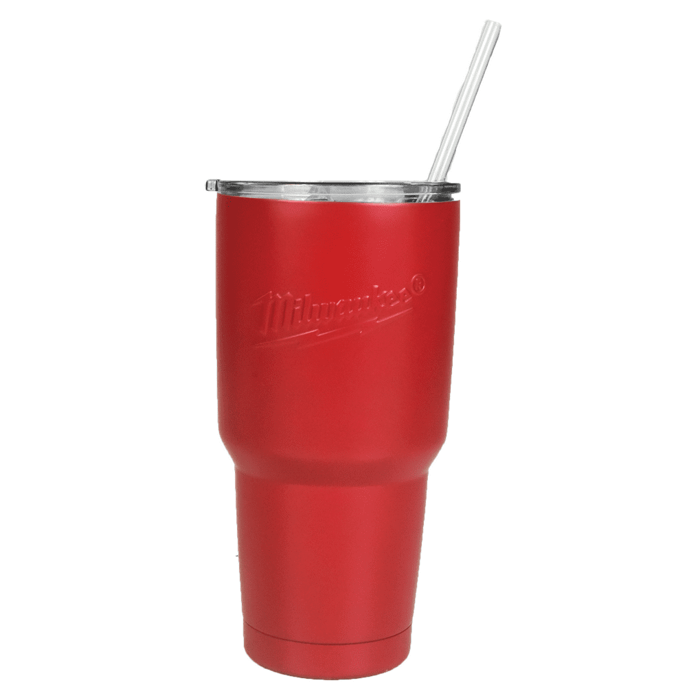 Milwaukee 30 OZ STAINLESS STEEL DURABLE VACUUM SEALED TUMBLER 4700