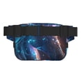thumbnail image 3 of Easygdp Crystal Pattern White Horse Fanny Packs para Mujeres y Hombres, Bolsa de Cinturón, Bolsos de Cruz para Trabajo/Correr/Senderismo, 3 of 9