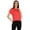 Dark Peach, variant on Drop Shoulder Round Neck T-shirt For Womens Casual Relax Fit Summer T-shirts