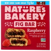 Nature's Bakery Stone Ground Whole Wheat Fig Bar - Raspberry, 6/2 OZ