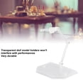 thumbnail image 3 of Anime Figure Stand, Doll Model Support Transparent Figure Display Stand 5 Packs Adjustable  for Retail Shop, 3 of 8
