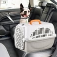 thumbnail image 4 of Pet Carrier under $5! Yannianjz Airline Approved Pet Carrier, Portable Cat Travel Bag with Handles, Ventilated Pet Checked Box for Car, Durable Pet Transport Bag, 4 of 6