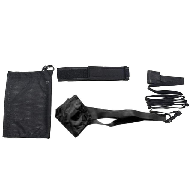 Paracaídas de natación, cinturón de resistencia para natación, entrenador de natación, banda de entrenamiento de fuerza profesional práctica para prin 40cm