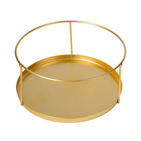 

Reduced！Serving Tray Jewelry Organizer Home Kitchen proof Round Food Storage Modern