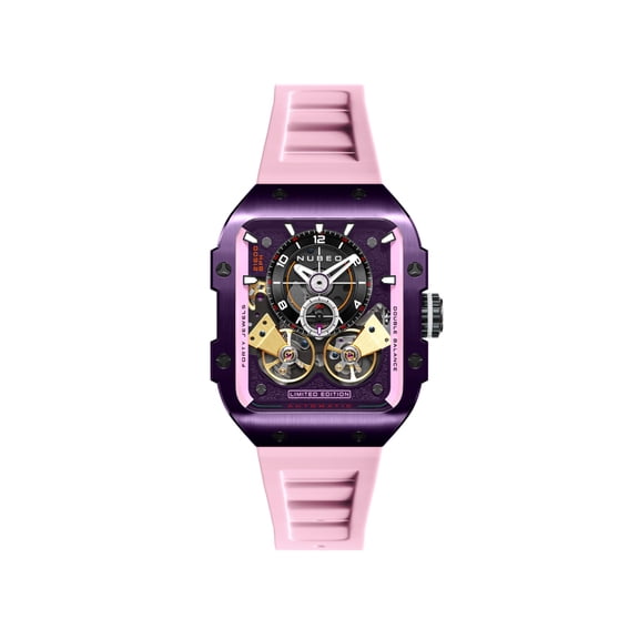 Nubeo Maven Stainless Steel 44mm Automatic Wristwatch NB-6077-0D