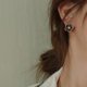 thumbnail image 2 of Pendientes de camelia Xiaoxiangfeng de alta calidad S925 Silver St, 2 of 5