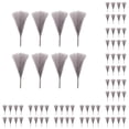 thumbnail image 3 of Inteprter 8 piezas Elegante decoración de pastos de pampa sintética para interior y exterior Aspecto realista Respetuoso con el medio ambiente Gris degradado >45cm 10Conjunto, 3 of 6