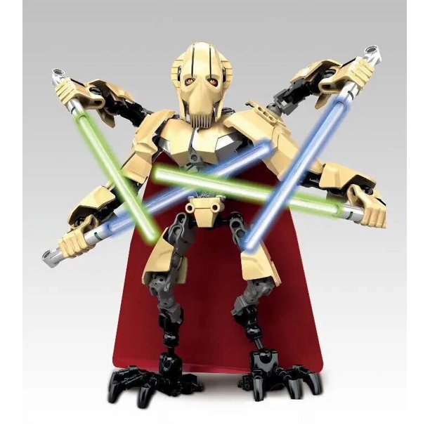 Figura de acción de personaje de la colección de Star Wars de 23-31cm, figuras de Anime Boba Fett Darth Vader Grievous, juguetes de modelos de colección, regalo