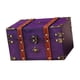 thumbnail image 5 of Caja de caja, caja de almacenamiento de joyas, cajas de recolección de escritorio, caja de recuerdos para pulseras, aretes, anillos, anillos, anillos, Púrpura, 5 of 9
