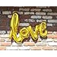 thumbnail image 3 of Love Balloon Helium Foil 40" (Gold), 3 of 4