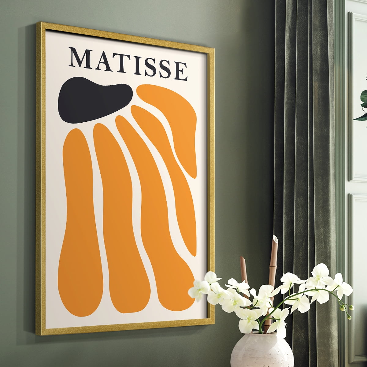Matisse CCLXXV in Solid Wood 16 x 20 Framed Print