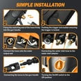 thumbnail image 4 of DNA Motoring TOOLS-00230 Portable High-Pressure Electric Power Cleaner Car Washer Machine 2176 PSI 2.4 GPM Orange, 4 of 9