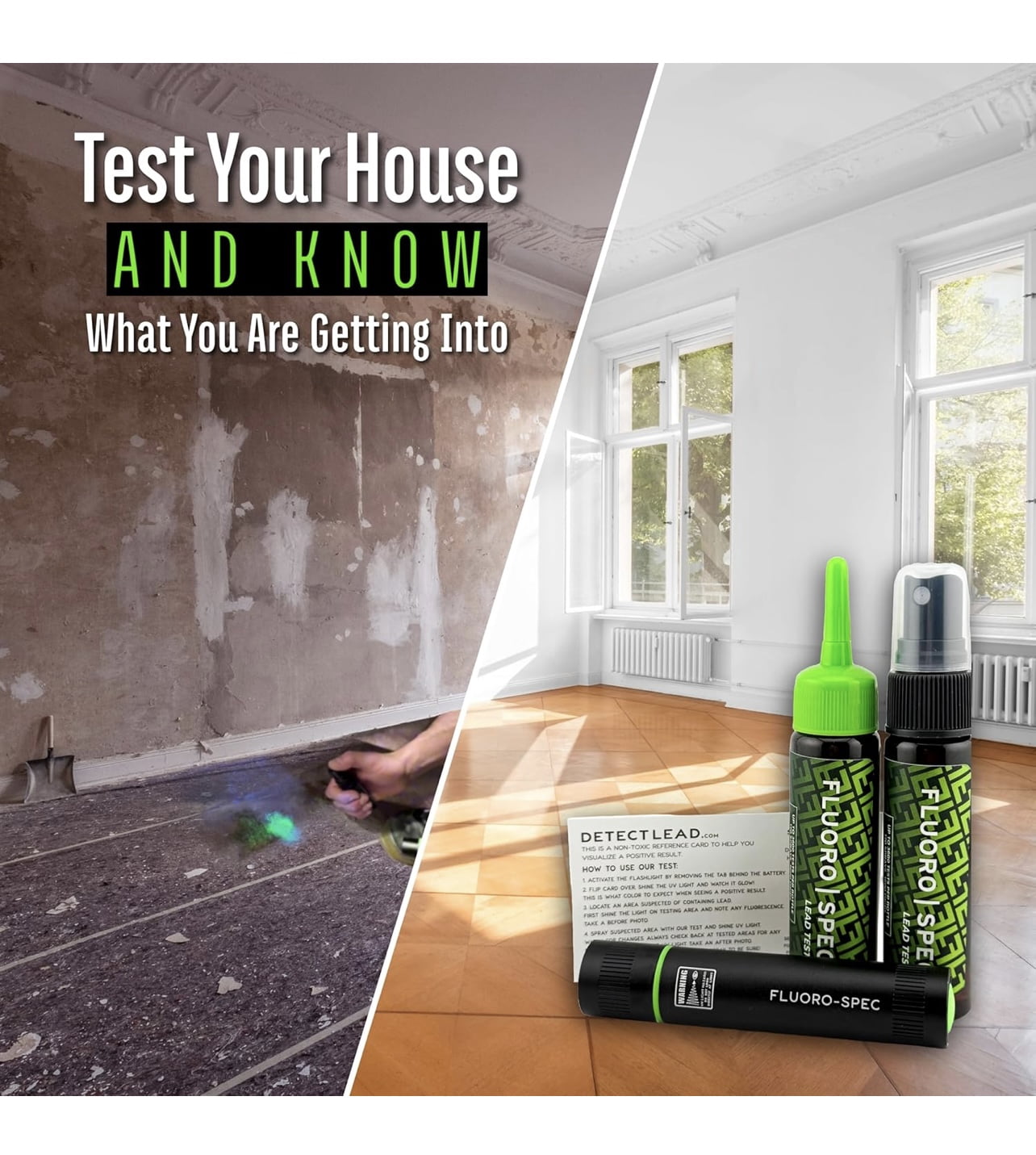 Lead Tester Scitus Know Lead Test Kit - UV Detection For Lead In Paint ...
