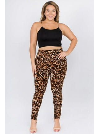 ADAGRO Ladies Tights Wide Waistband Leopard Print Leggings (Color :  Multicolor, Size : Medium) : : Clothing, Shoes & Accessories