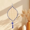 thumbnail image 4 of OULII Large Wall Decor Bamboo Curtain Hanging Leaf Shape Boho Decoration For Home Office Garden 1Pack, 4 of 8