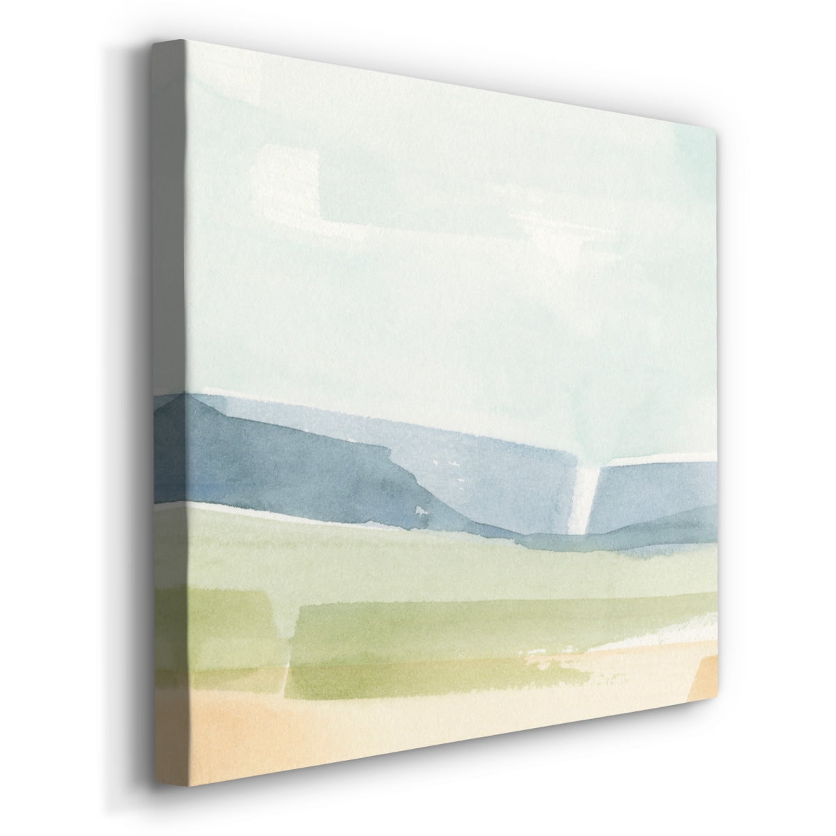 Wexford Home Pastel Slopes II-Premium Gallery Wrapped Canvas, 40" x 40" - Ready to Hang