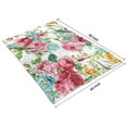 thumbnail image 4 of Pioneer Flower Floral Print Pattern Blanket,Comfortable Soft Flannel Throw Blanket,All Season,Warm Lightweight Blankets for Sofa Bed Couch Living Room Chair,40"x50", 4 of 4