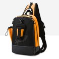 thumbnail image 2 of Bolsas De Pesca Bolsas De Pesca Bolsas de pecho Oxford en capas para hombre, bandolera de viaje, suministros para pescadores (naranja), 2 of 6