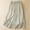 Green, variant on Sentmoon Womens Long Skirt Elastic Waist Tennis Skirts Casual Solid Color Regular Fit Skirts for Women for Travel and Vacation M-2XL