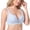 Blue, variant on Women's Wireless Seamless T-Shirt Bra No Underwire Full Coverage,Push Up Jelly Support Scalloped V-Neck Bralette,Soft Breathable Underarm Smoothing Comfort Bra for Everyday Wear Pink A